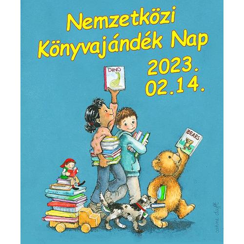 2023. február 14. Nemzetközi Könyvajándék Nap.